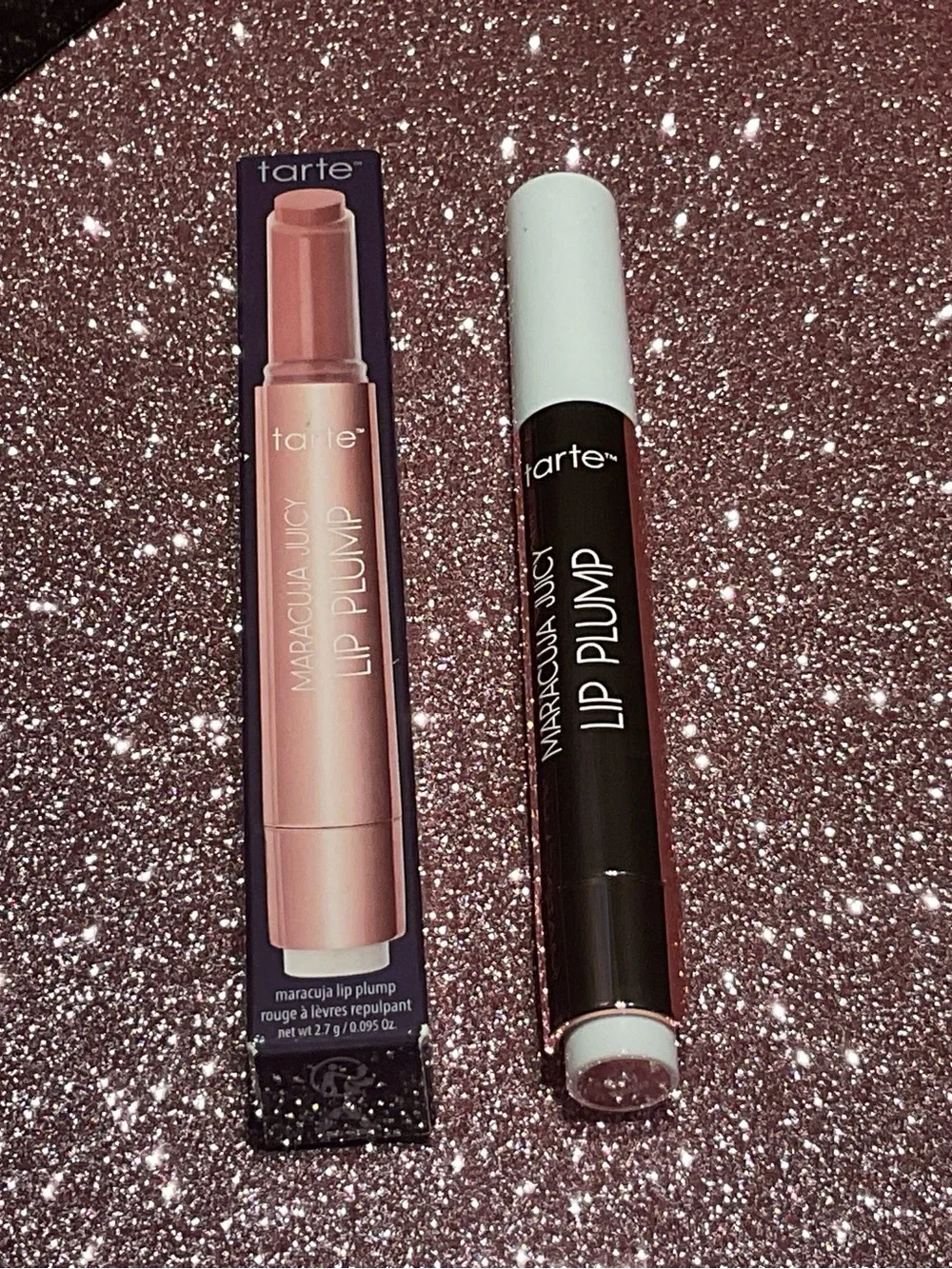 Tarte Maracuja Juicy Lip Plump Gloss:) DUSTY MAUVE NIB